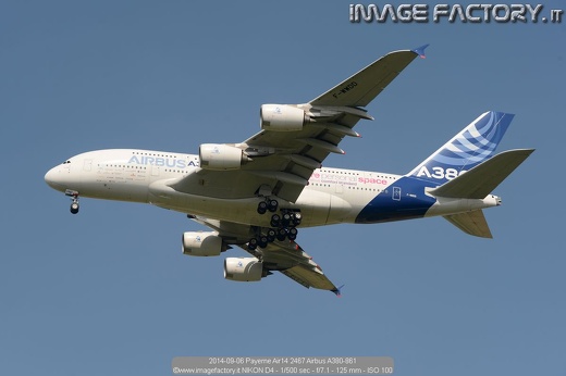 2014-09-06 Payerne Air14 2467 Airbus A380-861